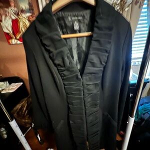 INC BLACK COAT
